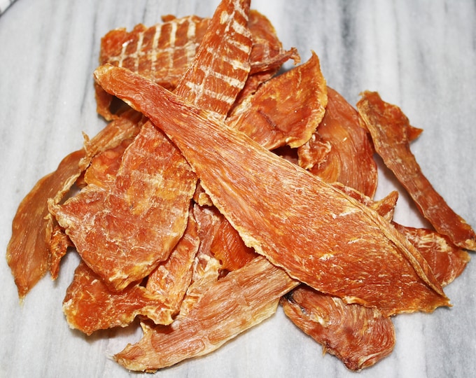 Homemade Chicken Jerky Dog Treats Best Dog Treats on Etsy USA Made Etsy