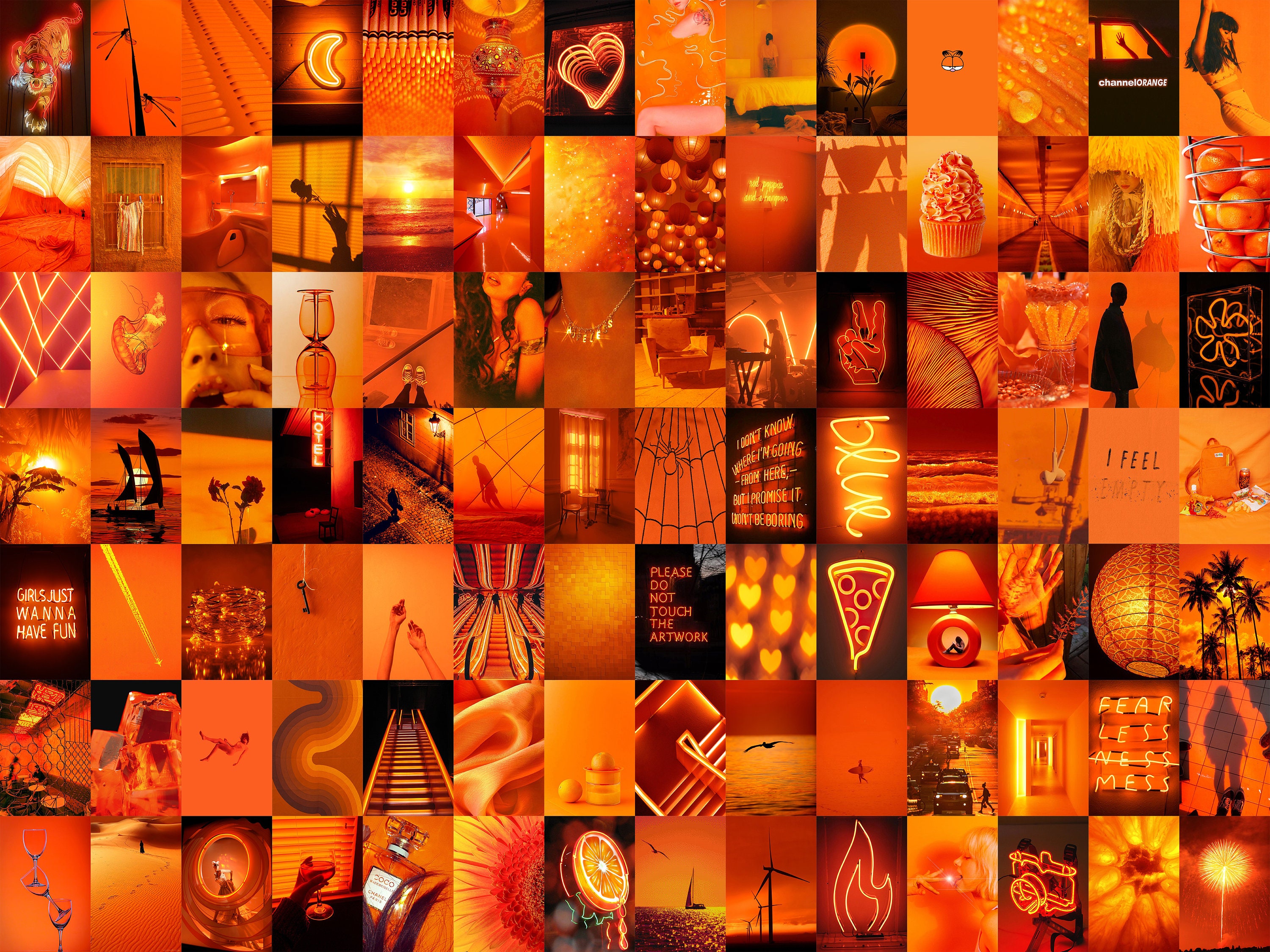 100 Neon Orange Wallpapers  Wallpaperscom