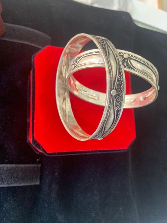 Solid Silver Bracelet for Women - Etsy