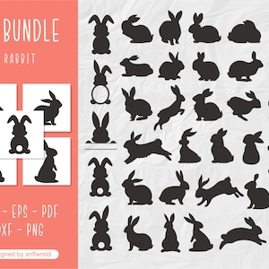 Hase svg, Hase svg, Hase Ostern svg, Osterhase svg, Ostern svg, Ostern Cut Files, Kaninchen Cut Files, Kaninchen Bundle für Cricut