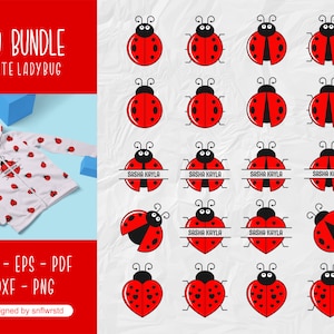 Ladybug svg, Ladybug cricut, Ladybug layered, Ladybug clipart, Lady Bug SVG, Love Bug SVG, Ladybug Bundle SVG for Cricut
