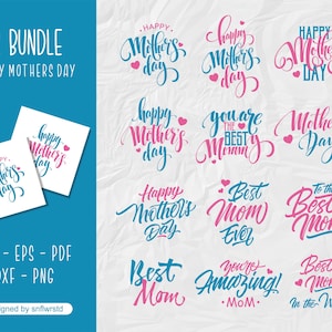 Mothers day svg, Mom svg bundle, Happy mother's day, Mother's day svg bundle, Best mom svg, Quotes svg, Mother svg for cricut