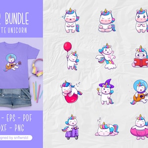 Unicorn svg, Unicorn Bundle svg, Unicorn clipart, Unicorn face svg, Unicorn head svg, Unicorn horn svg, Unicorn cut file for Cricut