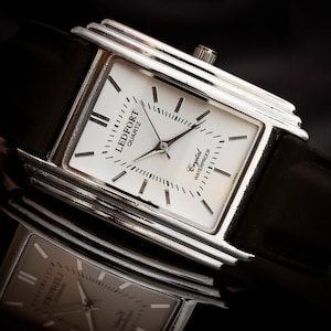 Polshorloge LEDFORT Quartz Horloges Kristal WATERDICHT Japan ==