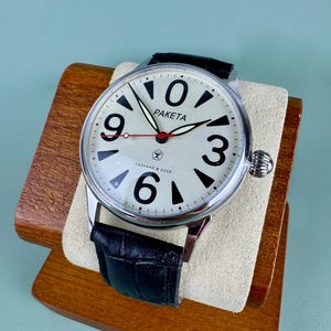 Raketa Zero Mens new Watch 2609 wristwatch mechanical stylish watch