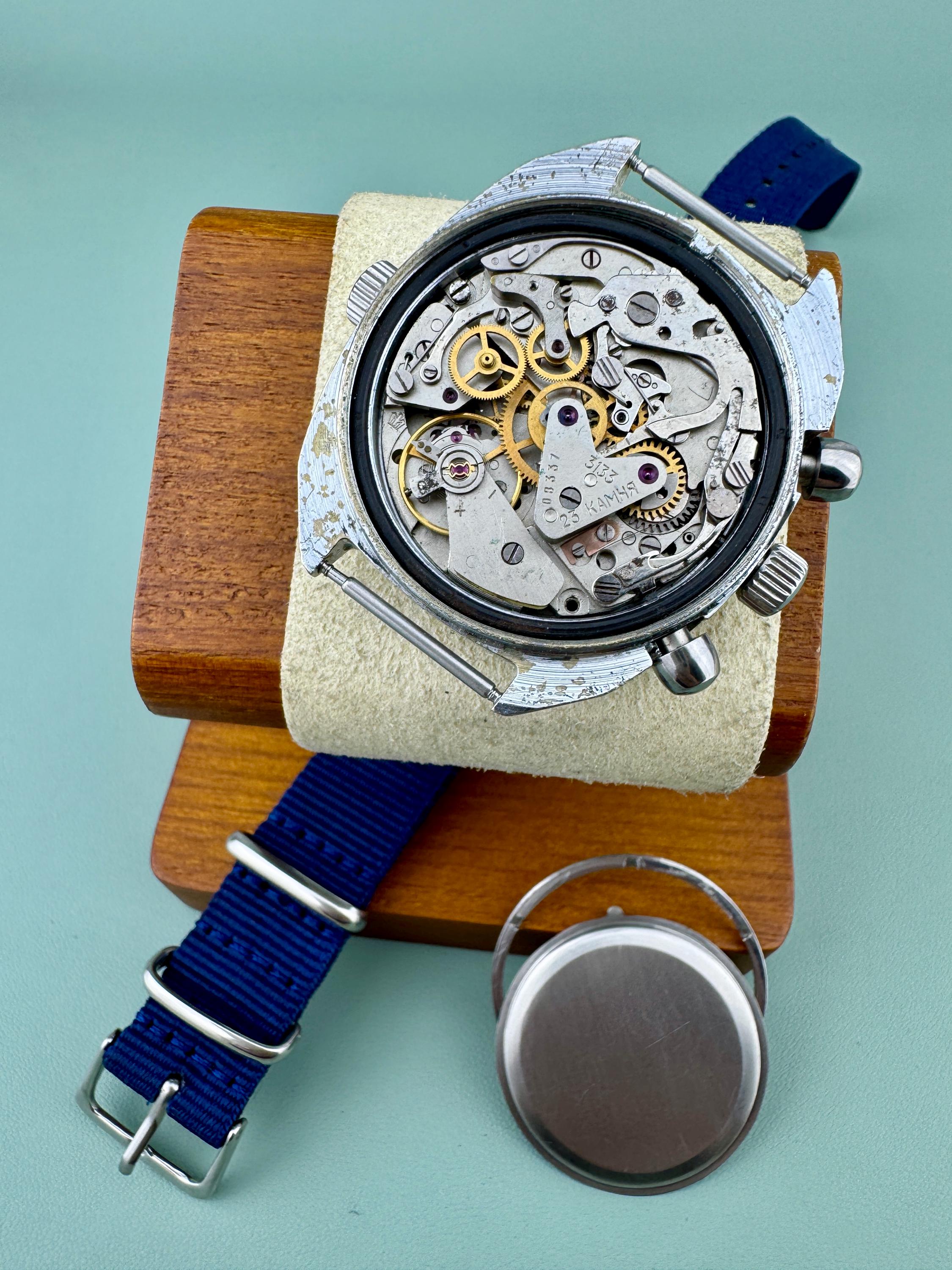 Poljot OCEAN Chronograph 3133 – Vintage Soviet Navy Military Pilot