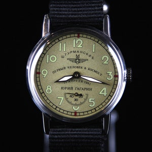 Mechanical men&#39;s wristwatches POBEDA PILOT Vintage watch Aviation watch SHTURMANSKIE