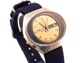 Vintage POLJOT Mechanical Wristwatch, Made in USSR