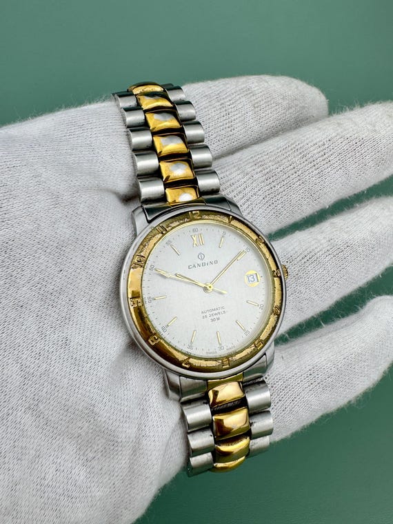 CANDINO オートマニック スイス製 ヴィンテージ 機械式腕時計 - Etsy 日本