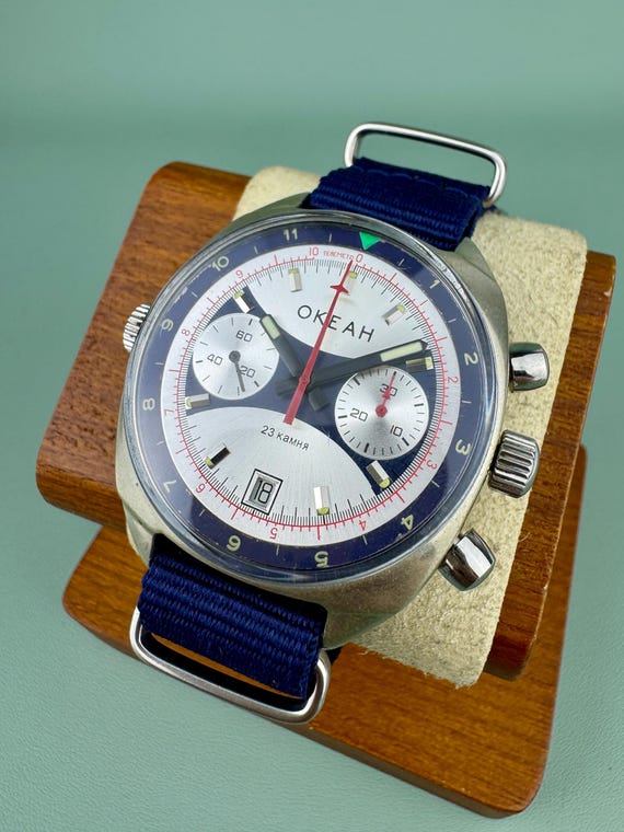 Poljot OCEAN Chronograph 3133 – Vintage Soviet Navy Military Pilot