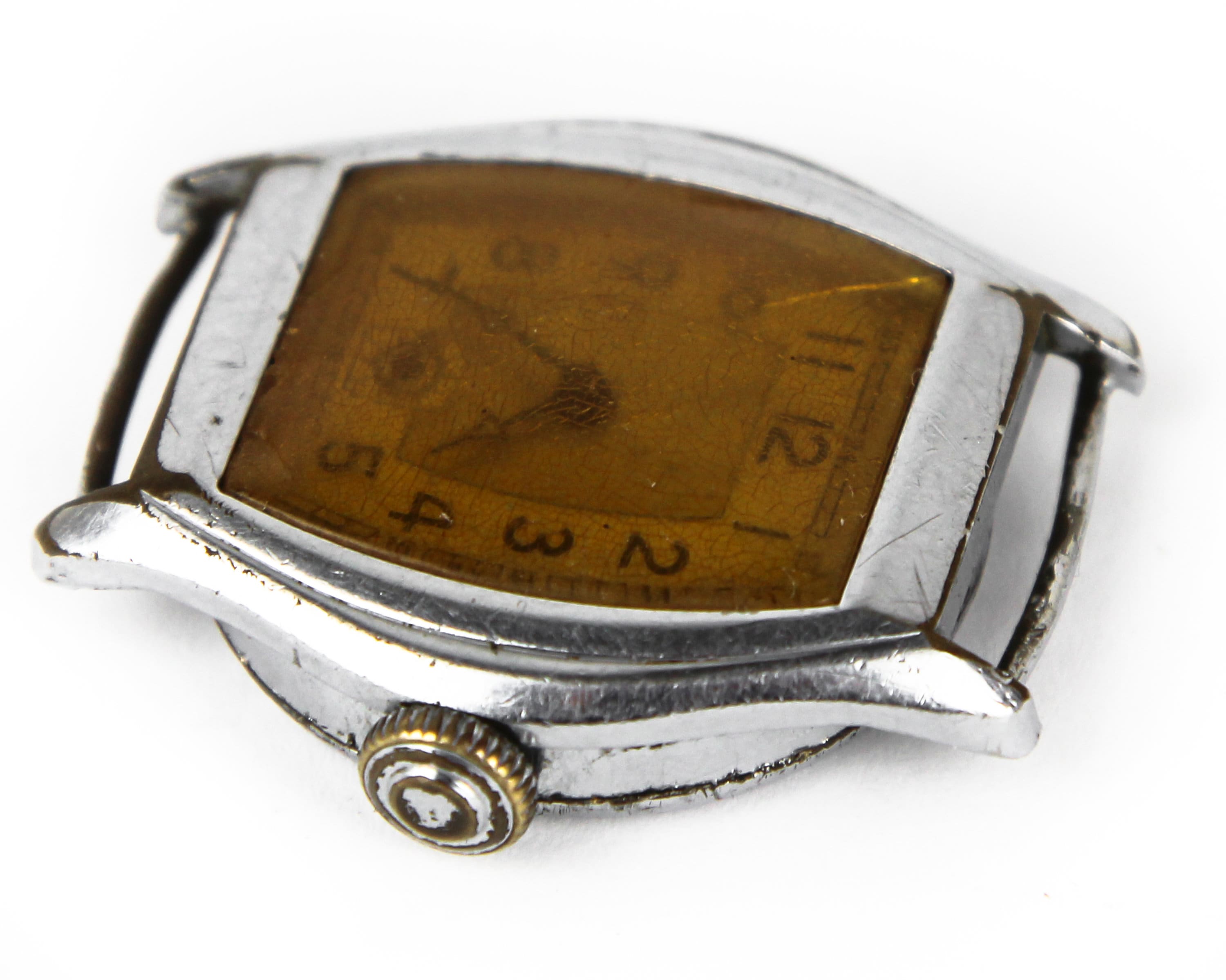 Swiss Vintage Mechanical Wristwatch Watch Not Working Antique Montre Uhr Reloj Zegarek Etsy