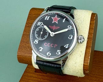 Molniya Military Red Star USSR Mechanical Wriswatch Vintage Men watch 3602