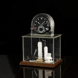 Reloj de aviación mecánico soviético Reloj Cronómetro Tiempo Fly Cronógrafo AchS - 1 60 ChP MIG - 29 Avión Urs Minero mina hecho a mano