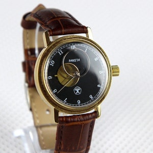 Men&#39;s mechanical wristwatch RAKETA Kopernik Copernicus Copernic Space watch