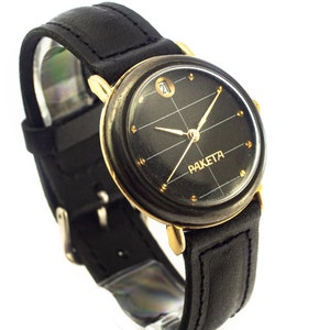 Vintage RAKETA Mechanical Wristwatch, USSR Antique Watch