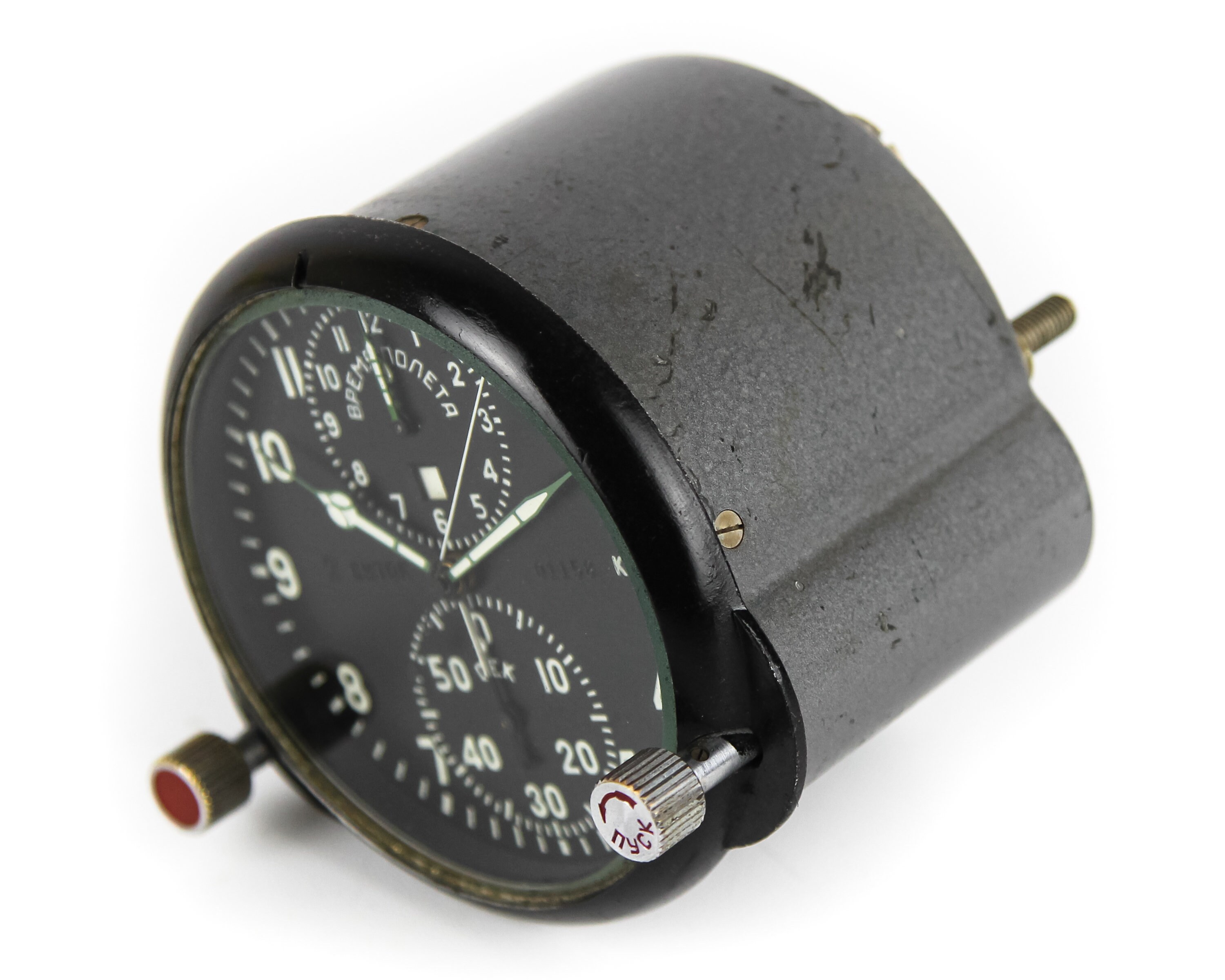 Soviet Mechanical Aviation Watch Clock Stopwatch Time Fly Etsy