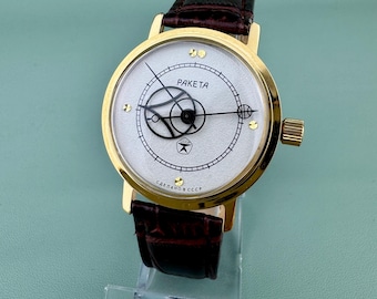 Men's mechanical wristwatch RAKETA Kopernik Copernicus Copernic Space watch