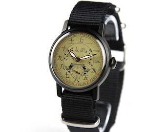 Pobeda Mechanical wristwatch Vintage Men's watch Ussr Friendship with China