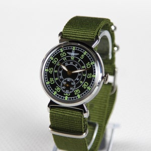 POBEDA PILOT Mechanical men&#39;s wristwatches  Vintage watch Aviation watch
