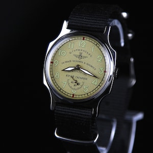 Mechanical men&#39;s wristwatches POBEDA SHTURMANSKIE Aviation  watch Yuri GAGARIN