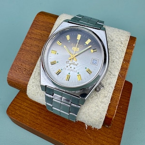 ORIENTEX Auto Crystal Vintage men Mechanical Wristwatch elegant classic Watch