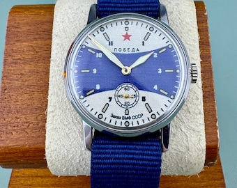 POBEDA Sturmanskie Pilot Aviation Mechanical Men's Wristwatch