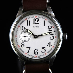 Molniya MOLNIYA mechanical wriswatches Mens big watch Classic watches