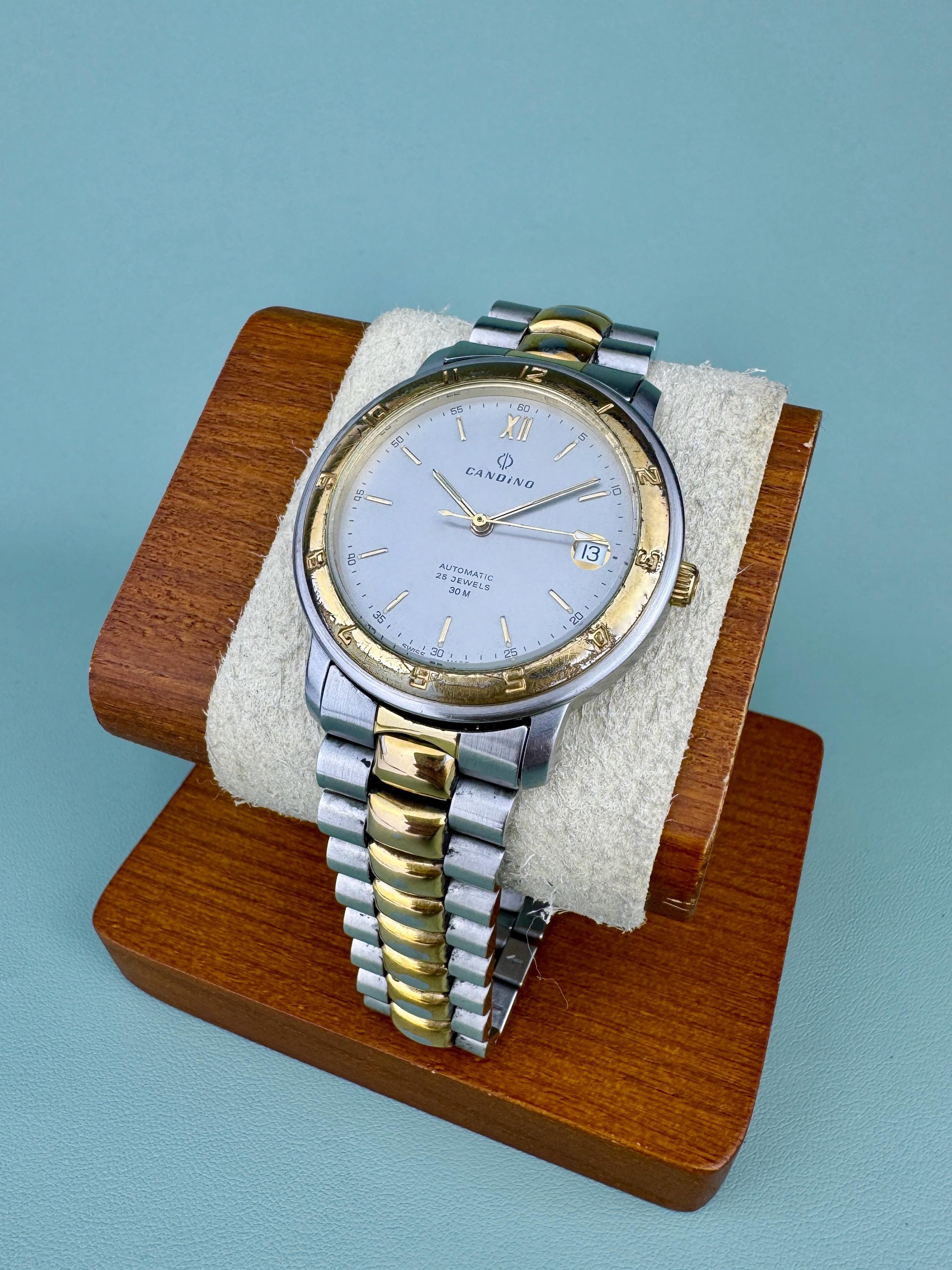 CANDINO オートマニック スイス製 ヴィンテージ 機械式腕時計 - Etsy 日本