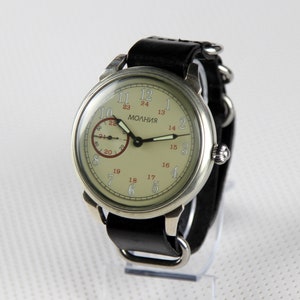 Molniya MOLNIYA mechanical wriswatches Mens big watch Classic watches