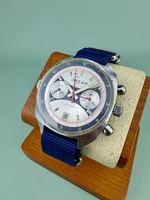 Poljot OCEAN Chronograph 3133 – Vintage Soviet Navy Military Pilot