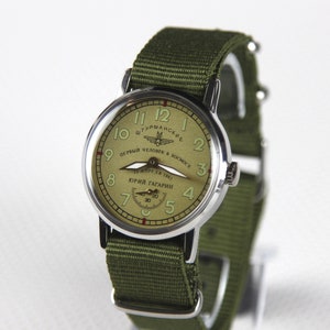 POBEDA PILOT Mechanical men&#39;s wristwatches Vintage watch Aviation watch SHTURMANSKIE