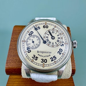 Large Wristwatches Regulator  Men's Mechanical Big Watch USSR Soviet Russian