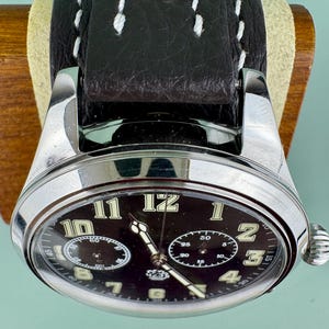 Soviet Chronograph SLAVA Wristwatch men watch 2Chz Big watch image 6