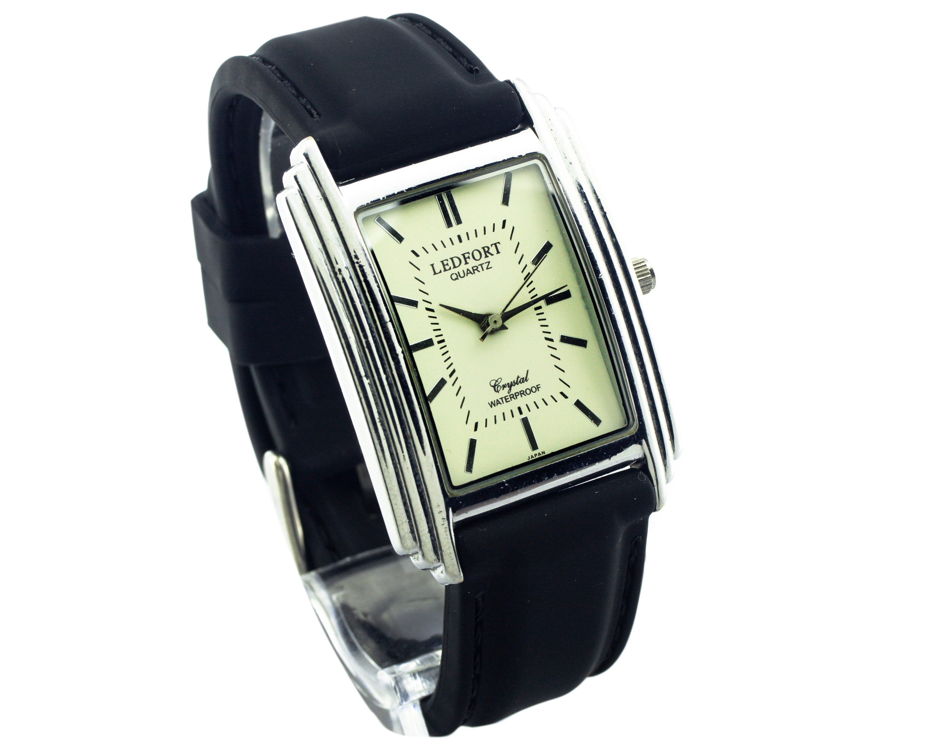 Wristwatch LEDFORT Quartz Watches Crystal WATERPROOF Japan Etsy
