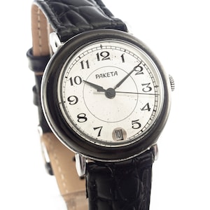 Raketa Watch Mechanical Men&#39;s Wristwatches Classic Vintage USSR