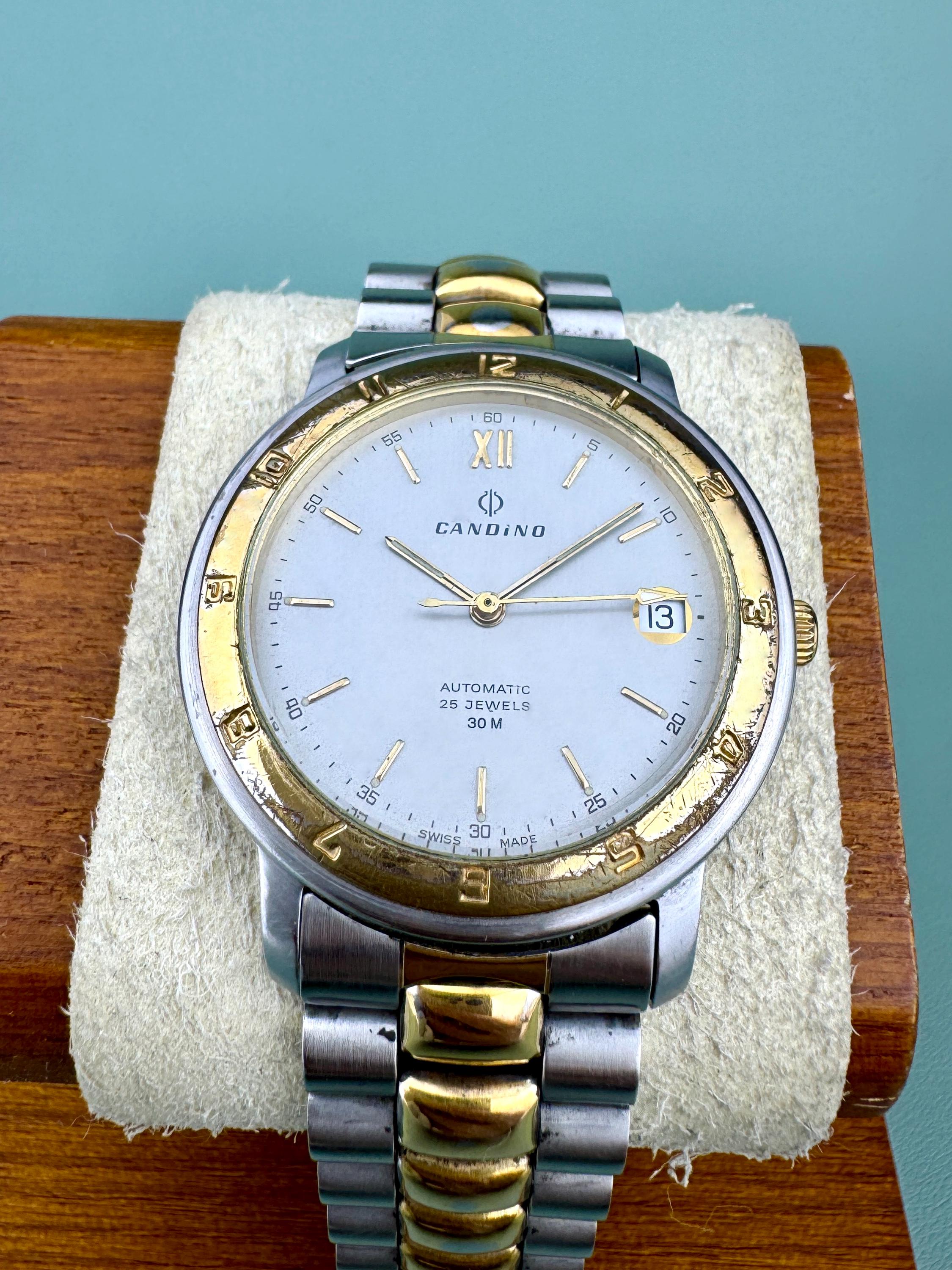 CANDINO オートマニック スイス製 ヴィンテージ 機械式腕時計 - Etsy 日本