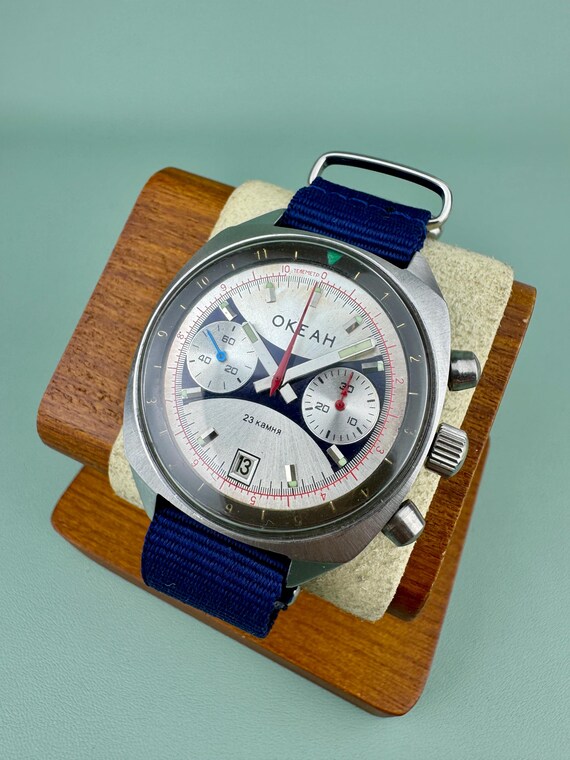 Okean Chronograph Okeah Final Edition Vintage Soviet Poljot OCEAN