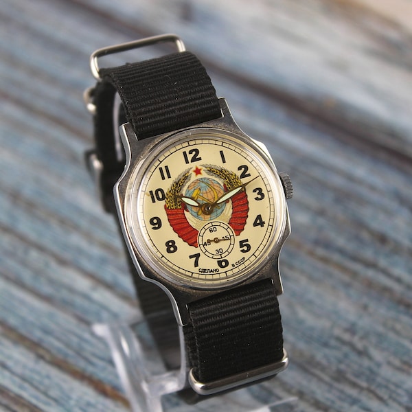 ZIM POBEDA Soviet vintage mechanical wristwatch watch antique USSR  watch montre uhr reloj zegarek