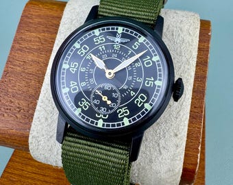 POBEDA Sturmanskie Pilot Aviation Mechanical men's wristwatch ventage military watch