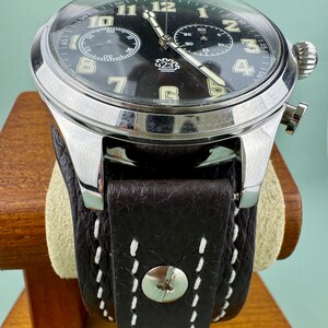 Soviet Chronograph SLAVA Wristwatch men watch 2Chz Big watch image 4
