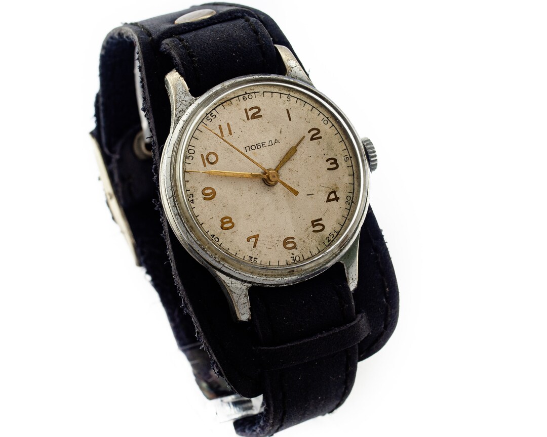 ZIM POBEDA Soviet Vintage Mechanical Wristwatch Watch