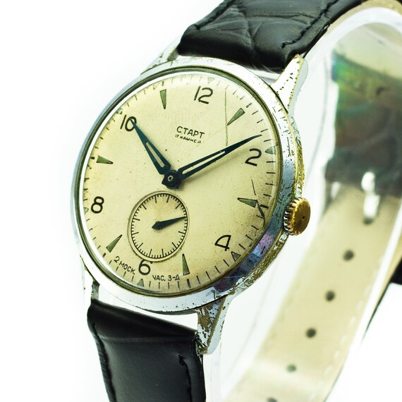 Wristwatch 2chz START Soviet Vintage Mechanical Watch Antique USSR