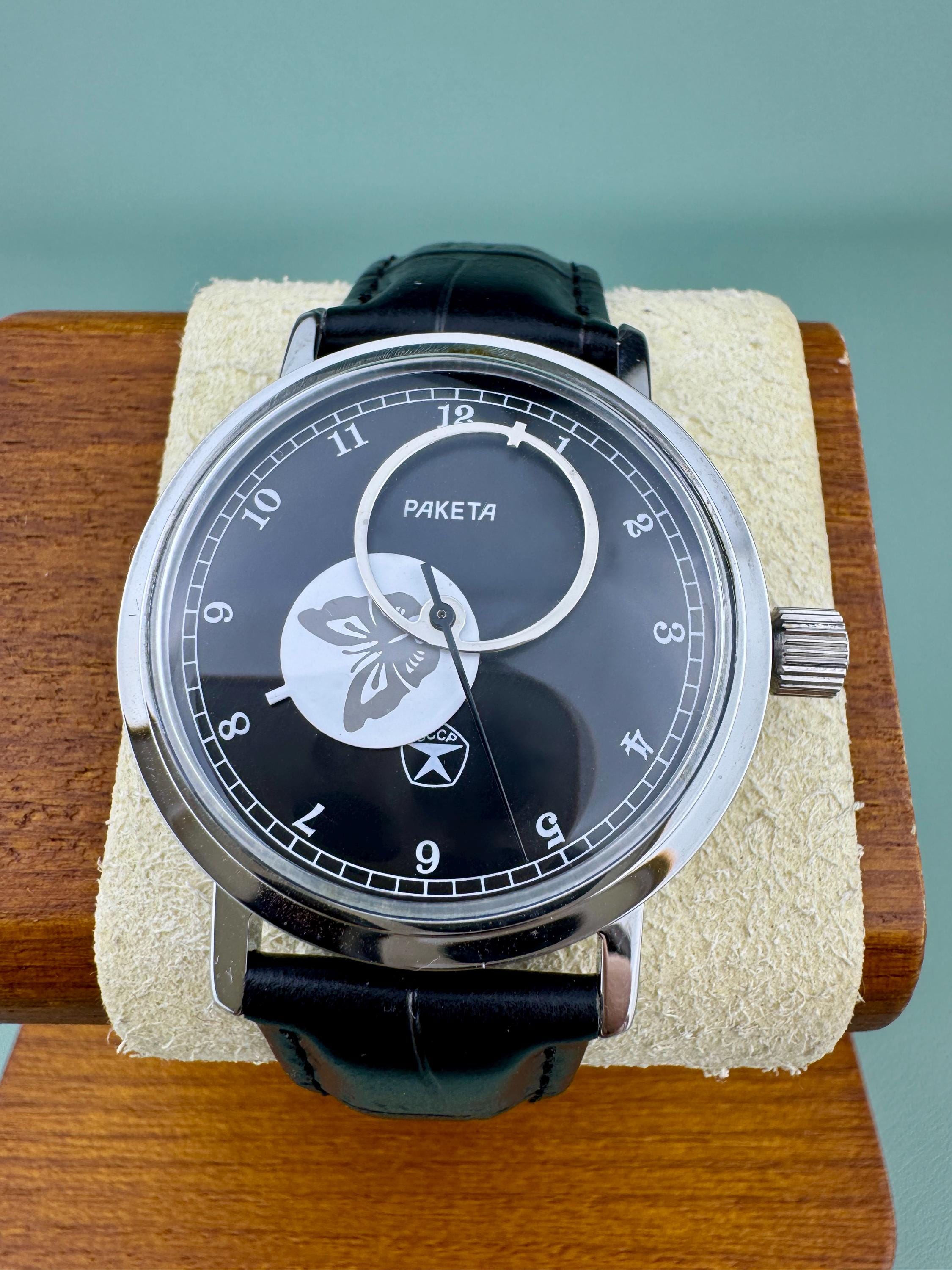 Montre Mécanique Vintage Raketa Copernic (Kopernik), Homme, Années 70, état Fonctionnel
