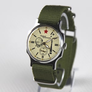 Mechanical men&#39;s wristwatches POBEDA Aviation  watch YURI GAGARIN