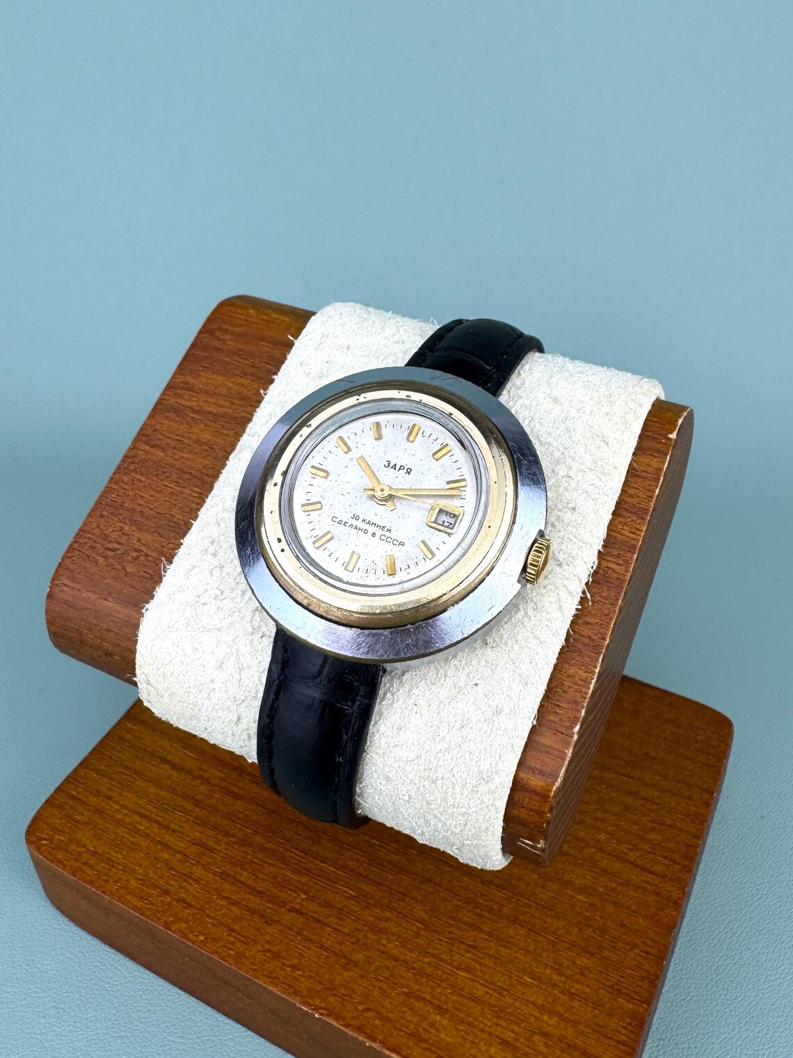 Zaria Automatic Mechanical Women's Wristwatches Classic Vintage Lady Watch ZARJA, photo 1 sur 5