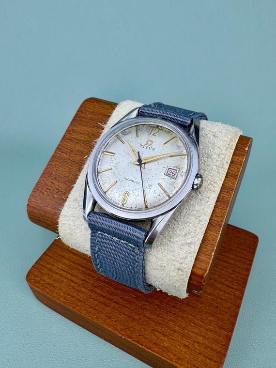 Vintage Watch Wristwatches Mechanical Watch SOLVIL TITUS Geneve