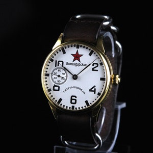 Men&#39;s mechanical Wriswatches MOLNIYA Commander&#39;s watch 3602