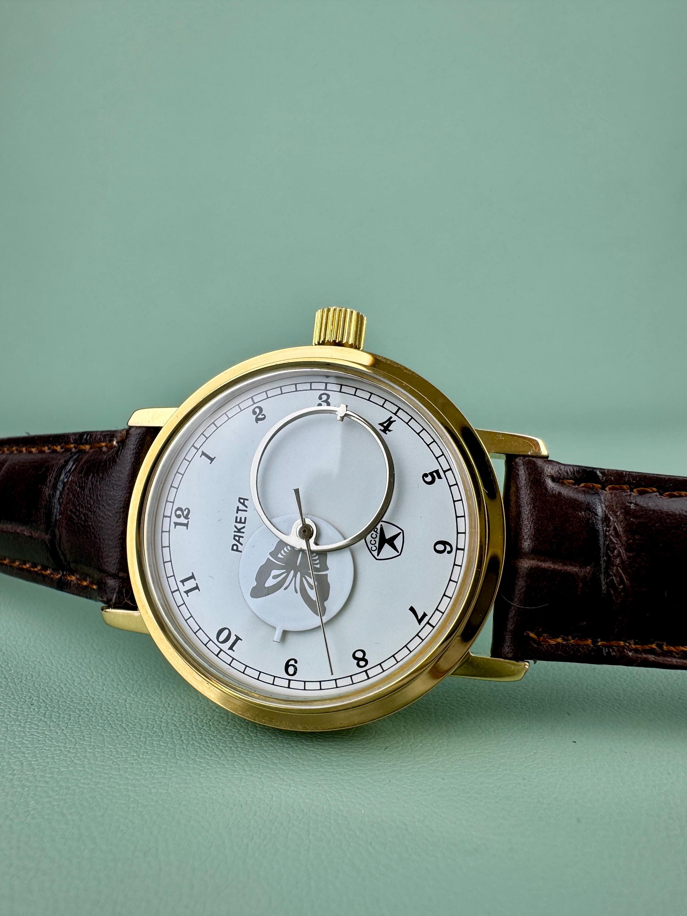 Montre Mécanique Soviétique Raketa Copernicus - Vintage 1970s - Fonctionnelle