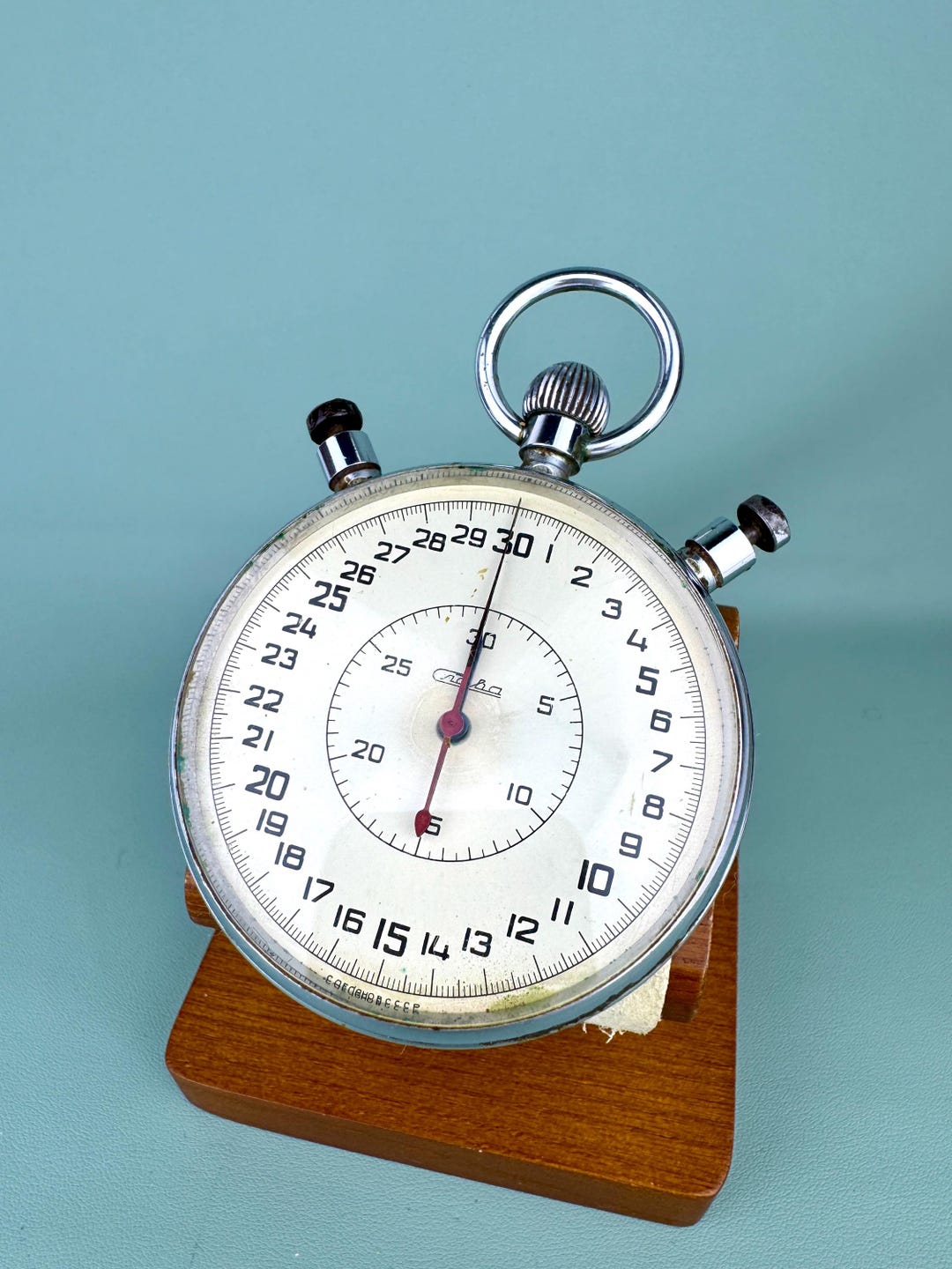 Retro Slava Mechanical Stopwatch – Soviet Union Sports Timer, USSR ...