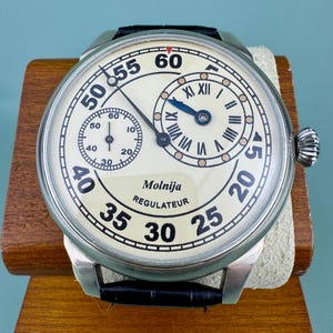 Soviet Ventage Molniya Regulator Mechanical wriswatches men's watch Regulateur Molnija 3602